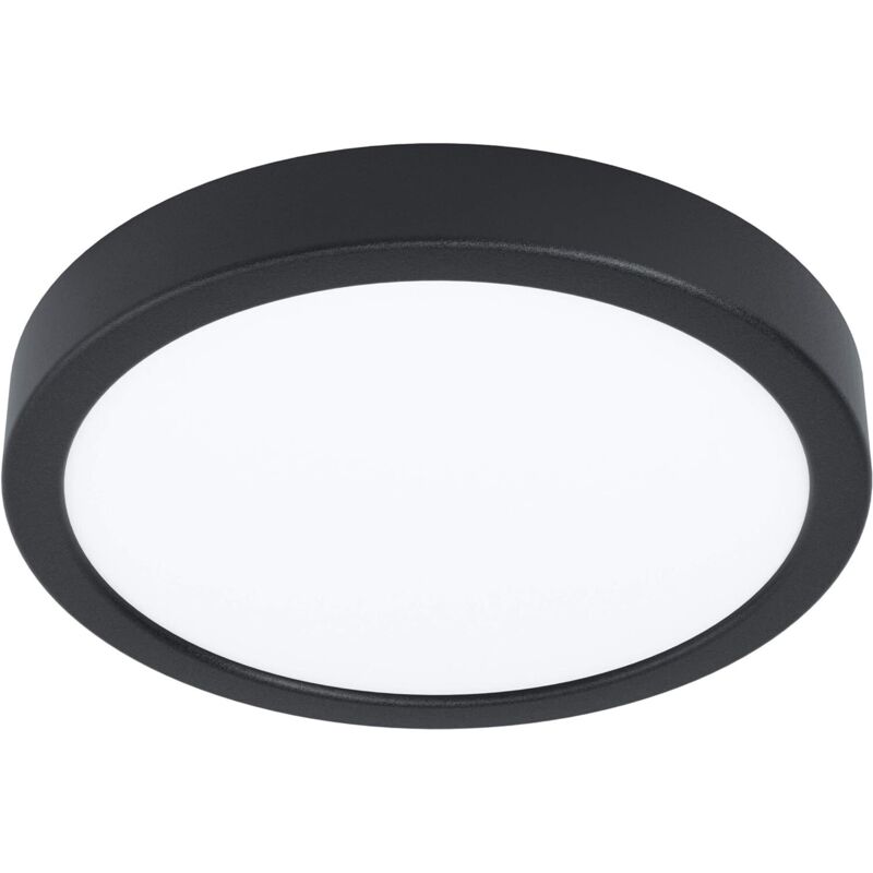 foto del prodotto eglo plafoniera fueva 5 led in metallonero 17w neutral white 210 mm