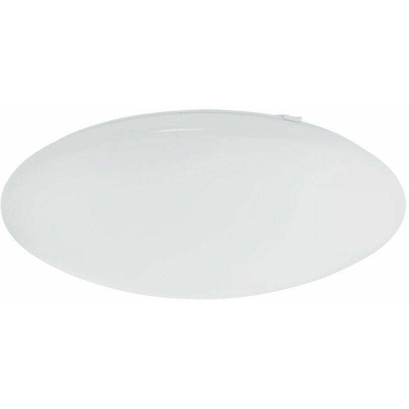 foto del prodotto eglo plafoniera led 8,2 watt bianco lampada da camera rotonda 1 fiamma 13705