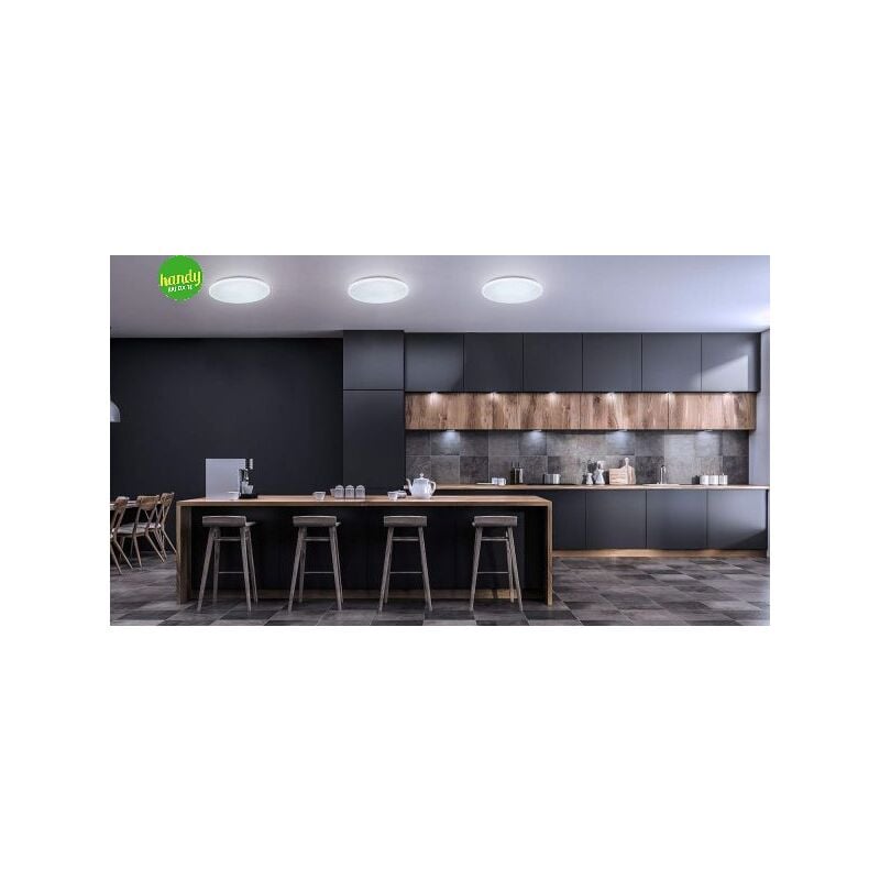 foto del prodotto eglo plafoniera led a soffitto pogliola e 15,6w 31 bianco