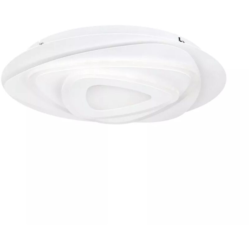 foto del prodotto eglo plafoniera led da esterno palagiano bianco 4000k