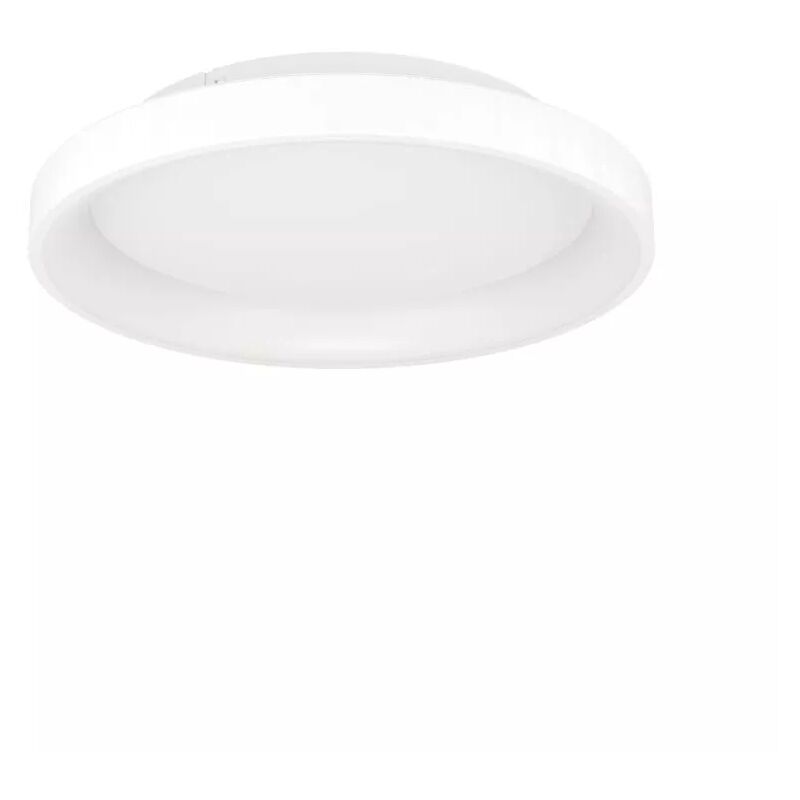 foto del prodotto eglo plafoniera led da interno loretello bianco tondo 2700 6500k