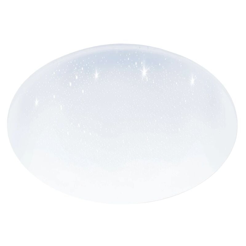 foto del prodotto eglo plafoniera led da interno pogliola s bianco effetto stellato 4000k 50cm