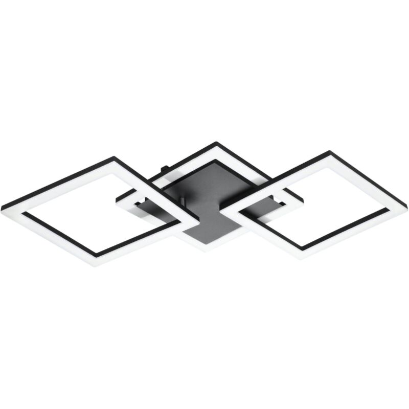 foto del prodotto eglo plafoniera led paranday z 32.4w 3000 6500k nero 900317