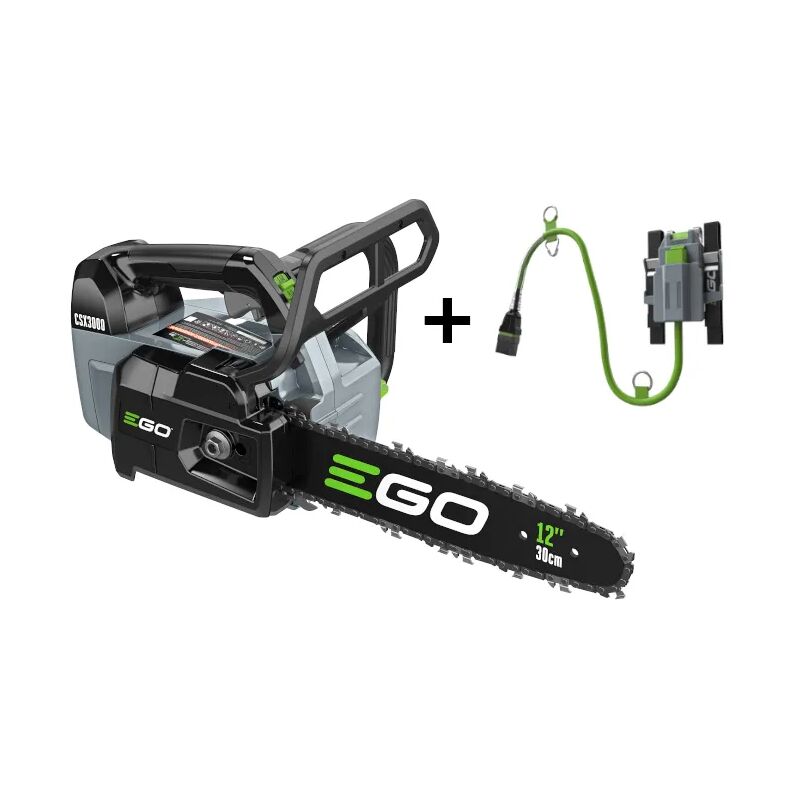 foto del prodotto ego power motosega a batteria professionale egopower csx3000 da potatura barra 30cm