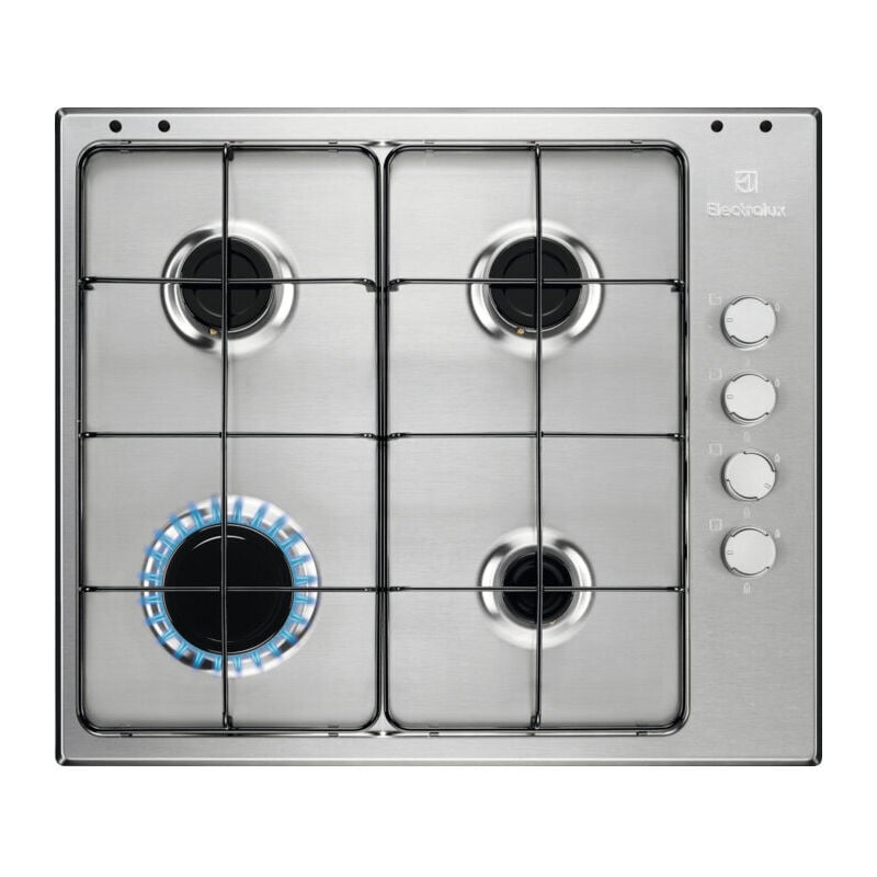 foto del prodotto egs6404sx acciaio inossidabile da incasso 60 cm gas 4 fornello i electrolux