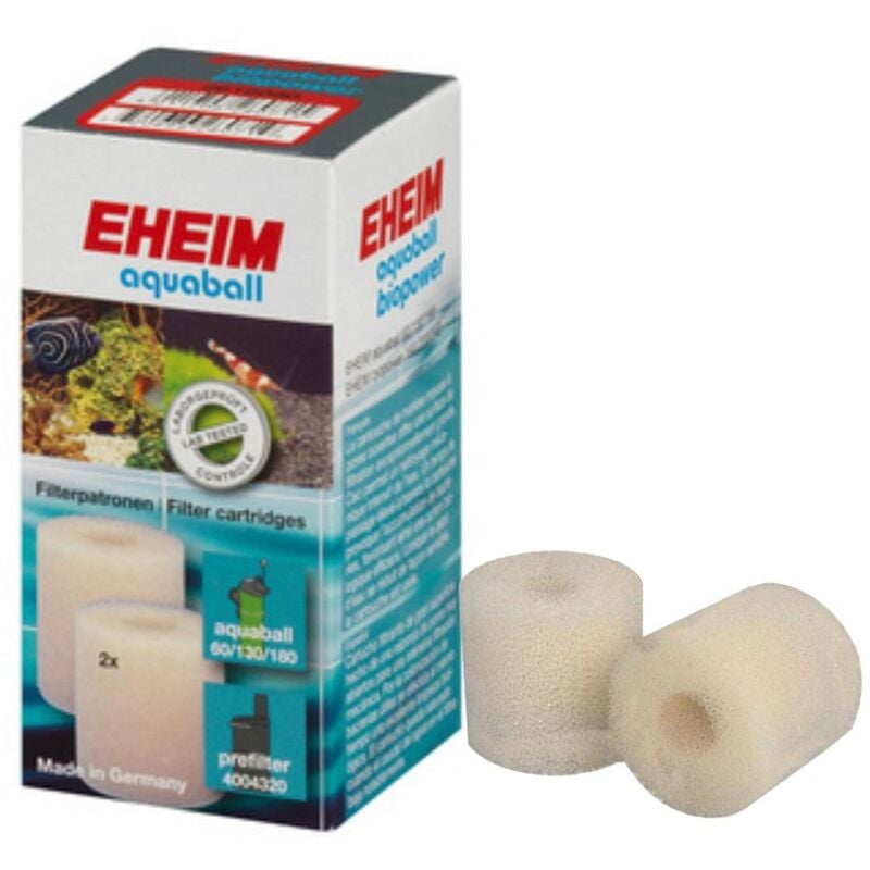 foto del prodotto eheim 2618080 ricambio spugna per filtri biopower 160 200 240,aquaball 60 130 180 e prefiltro 4004320 2 pezzi
