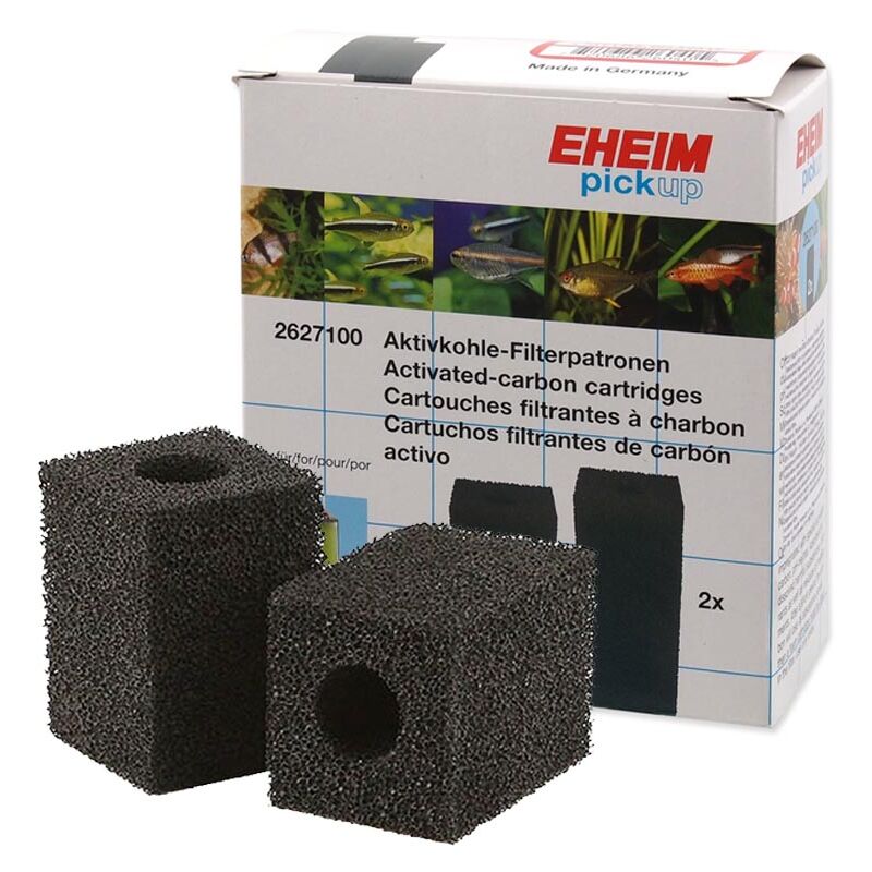 foto del prodotto eheim 2627100 ricambio spugne al carbone per filtro pick up 2010 2 pezzi 