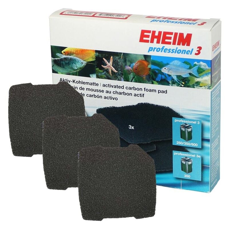 foto del prodotto eheim 2628760 ricambio spugna al carbone per professionel 3e 450 600 e 600t