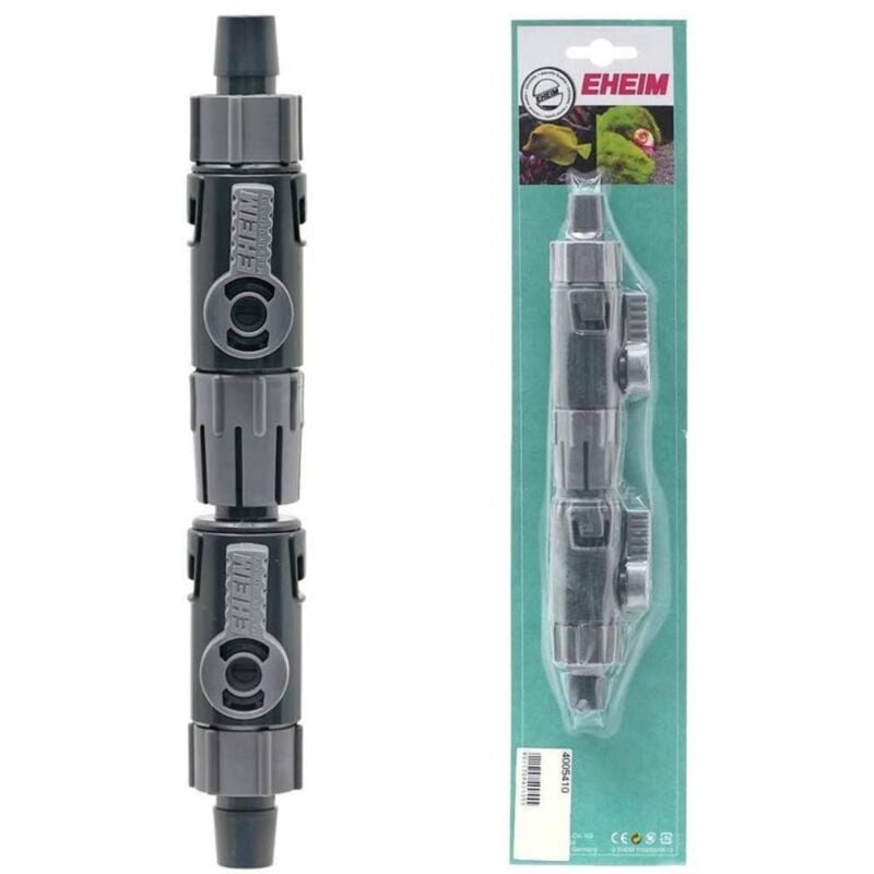 foto del prodotto eheim 4005410 rubinetto doppio regolabile per tubi 16 22 sgancio rapido