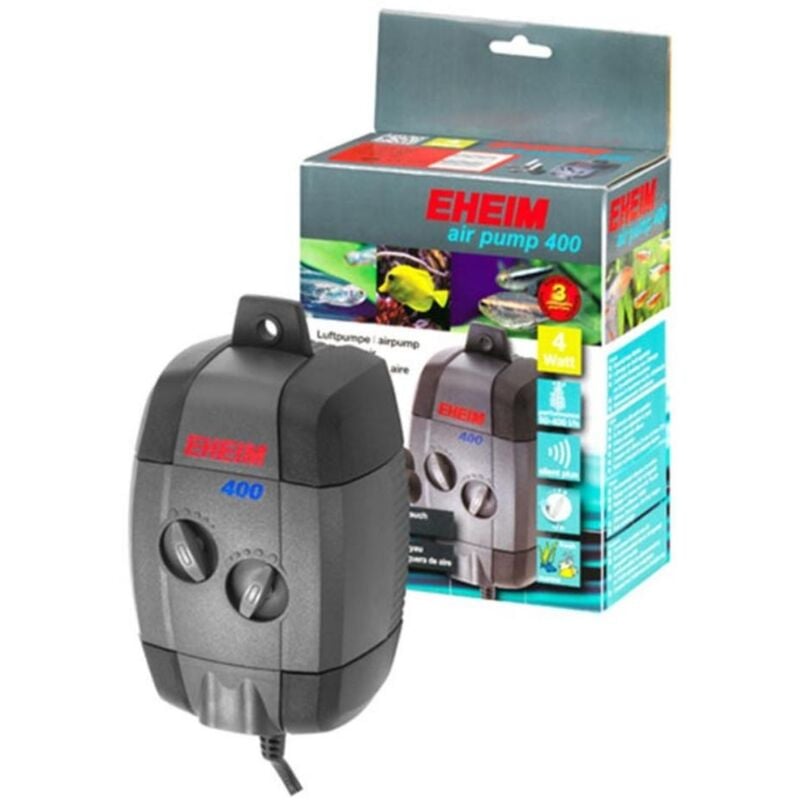 foto del prodotto eheim aeratore esterno regolabile air pump 400 l h a 2 vie