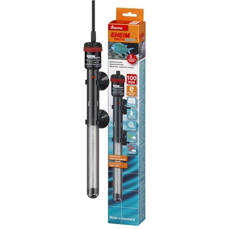 foto del prodotto eheim jager thermocontrol e riscaldatore con controllo elettronico della temperatura wattaggio riscaldatori e lampade terrario 100w