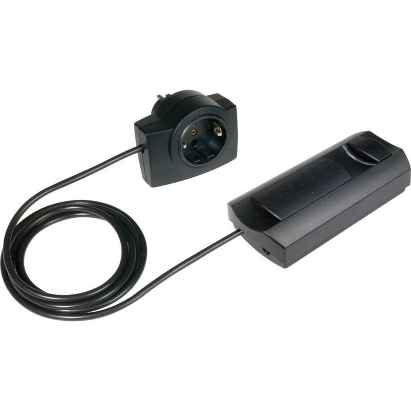 foto del prodotto ehmann 2620x0009 adattatore dimmer adatto per lampadina lampadina alogena, lampadina ad incandescenza nero