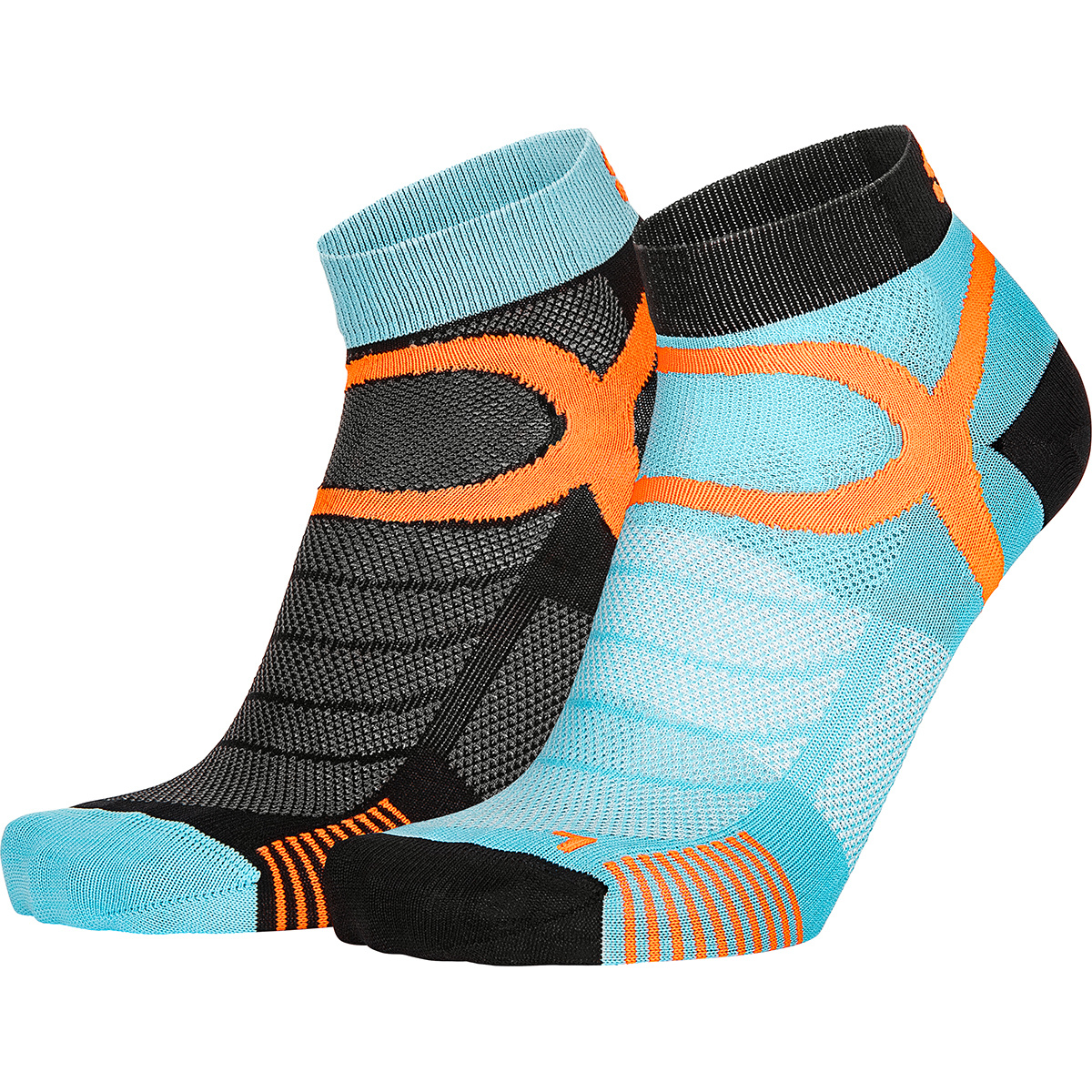 foto del prodotto eightsox calze sport color edition, confezione da 2 paia