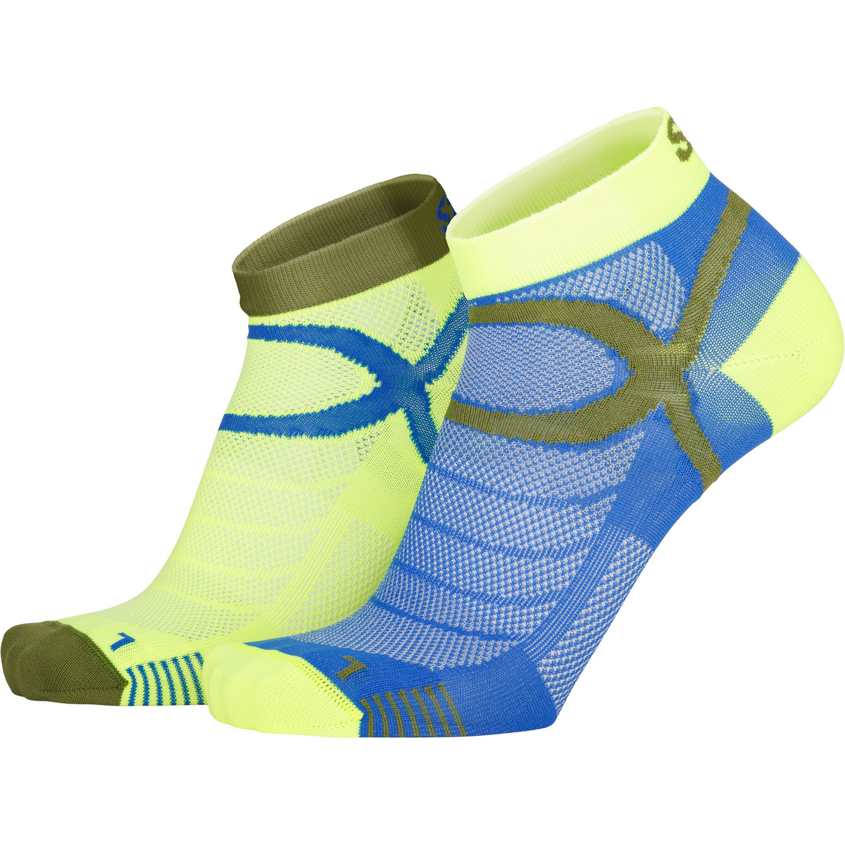 foto del prodotto eightsox calze sport color edition, confezione da 2 paia