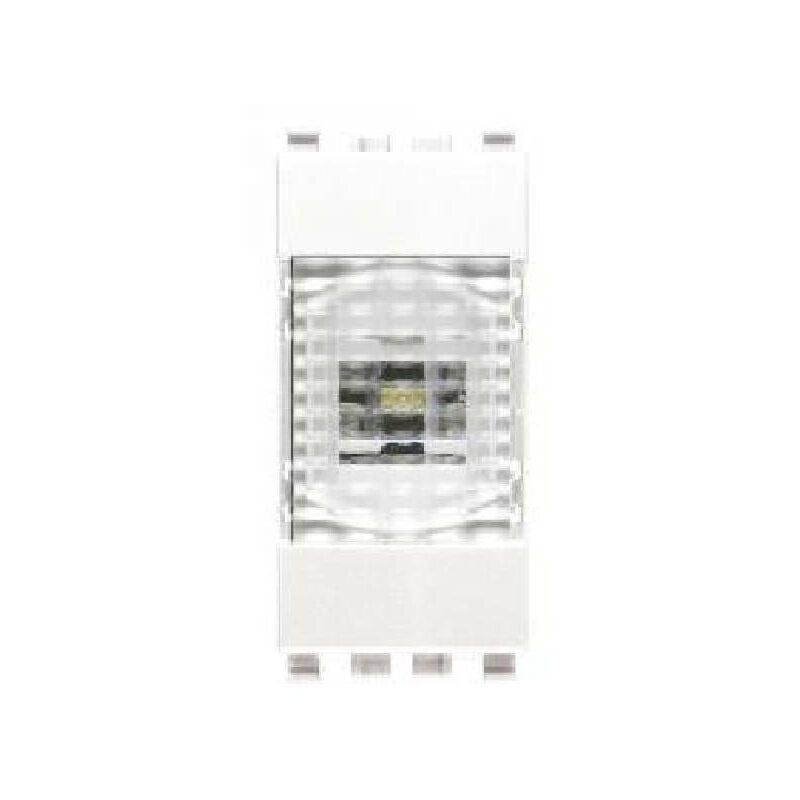 foto del prodotto eikon lampada led 1 modulo 230v bianco 20381.b vimar