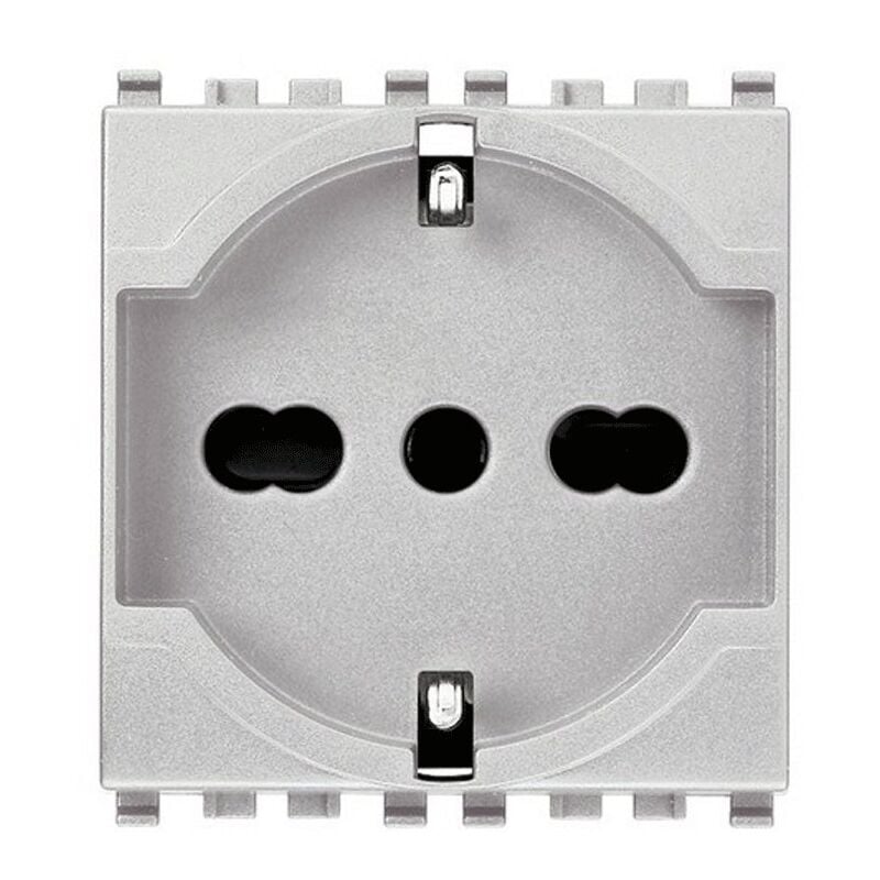 foto del prodotto eikon next presa universale 10 16a 20210.n vimar