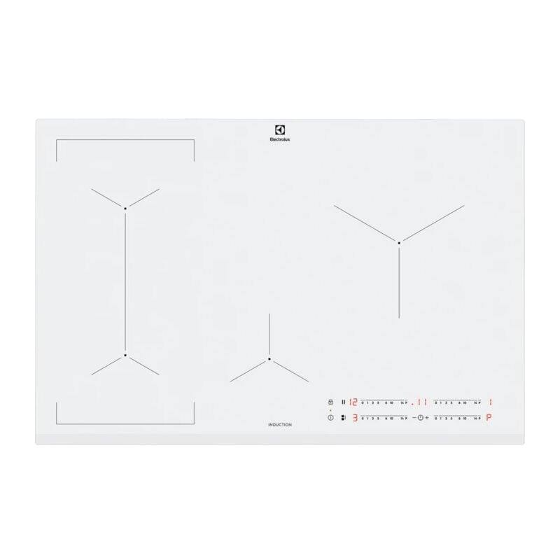 foto del prodotto eil83443bw. colore del prodotto: bianco, posizionamento dell'apparecchio: da incasso, dimensione della larghezza del piano cottura: 78 cm. tipo di controllo: touch, posizio... - 949 599 158 - electrolux