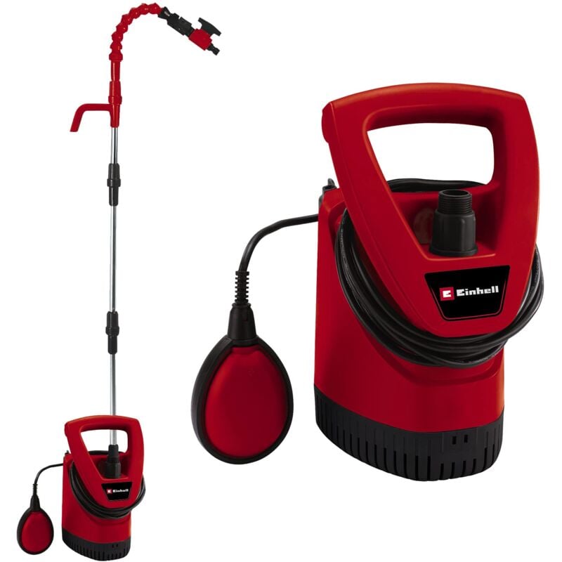 foto del prodotto einhell 4170438 pompa per serbatoi piovani, nero, rosso