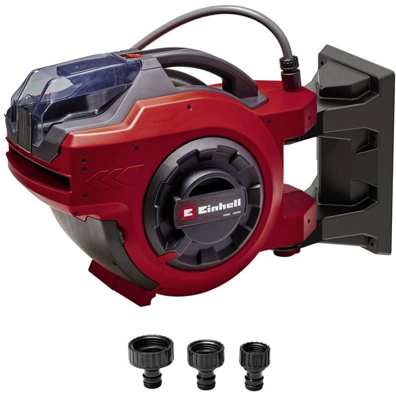 foto del prodotto einhell 4173771 ge hr 18 30 wh li solo avvolgitubo 540 mm 1 2 pollice 1 pz. rosso