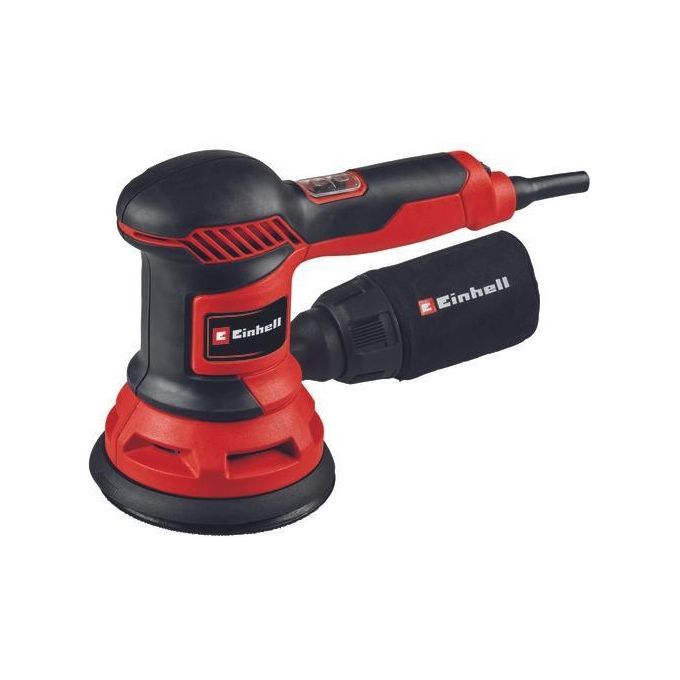 foto del prodotto einhell 4462005 levigatrice portatile levigatrice orbitale casuale 26000 opm rosso
