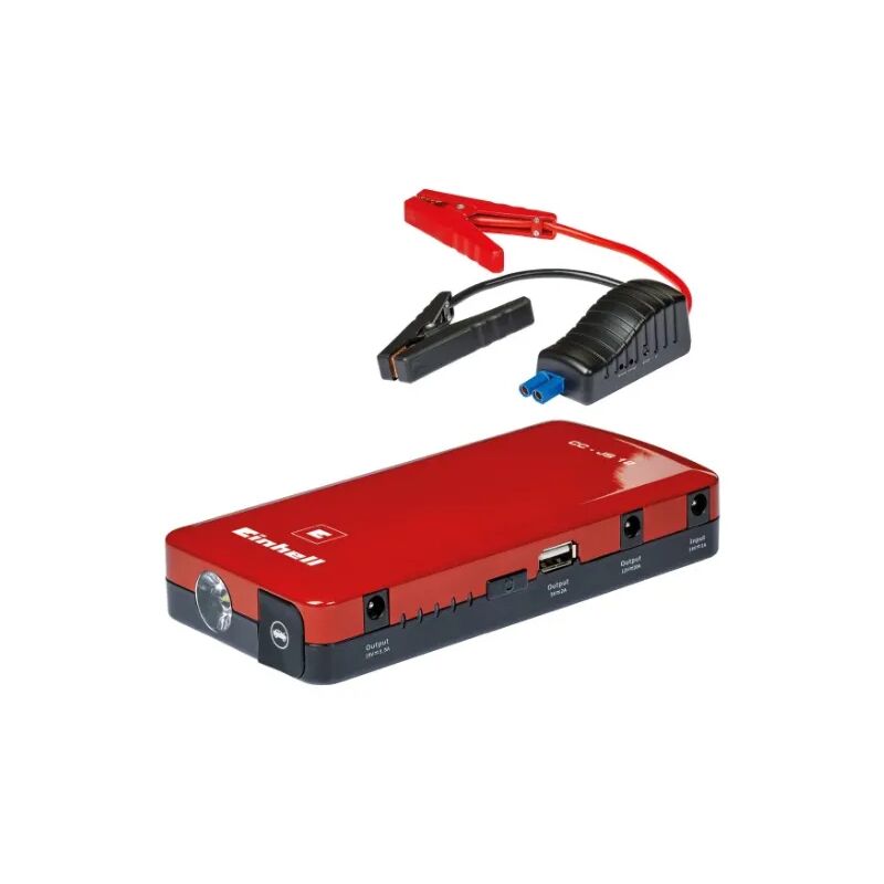 foto del prodotto einhell avviatore emergenza auto cc js 12 con accumulatore 12v 400a usb