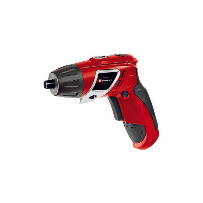 foto del prodotto einhell avvitatore a batteria 3,6v con manico snodabile luce led e 6 inserti in dotazione