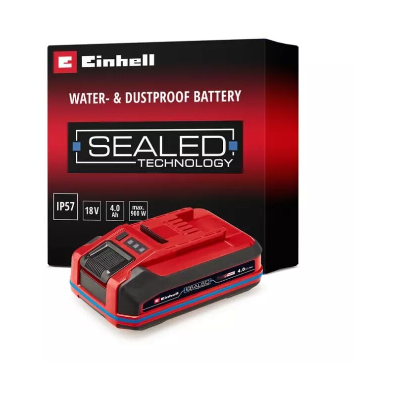 foto del prodotto einhell batteria sealed power x change 4ah 900w 18v 4511627