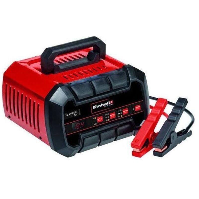 foto del prodotto einhell - caricabatteria ce-bc 15 m 12v avviamento rapido funzione mantenimento