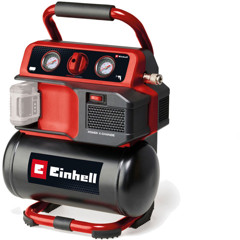 foto del prodotto einhell compressore portatile a batteria 5 lt te ac 18 75 li of solo