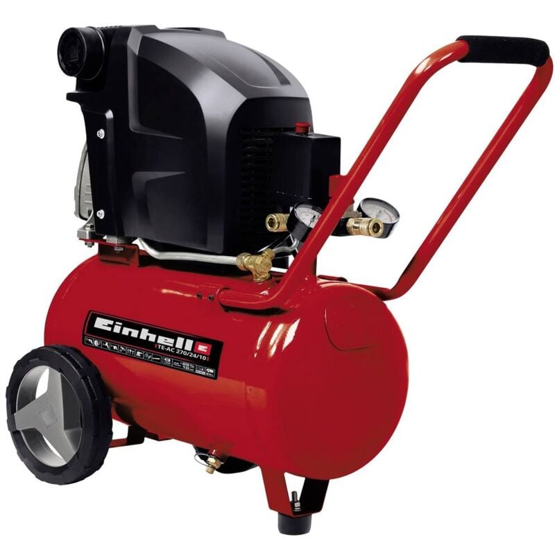 foto del prodotto einhell compressore te ac 270 24 10 24 l 10 bar