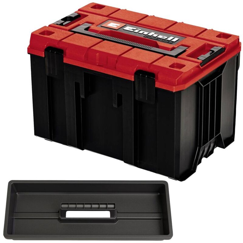 foto del prodotto einhell e case m 4540021 valigetta di trasporto polipropilene rosso, nero l x l x a 442 x 330 x 290 mm