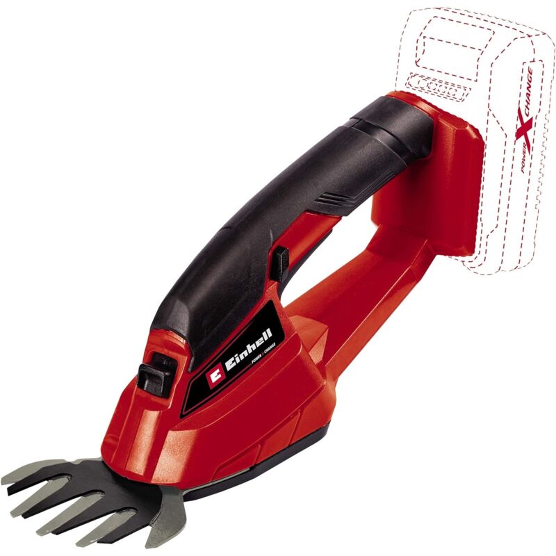 foto del prodotto einhell forbici taglia erba senza batteria ge cg 18 1 li solo sfoltirami prato giardino