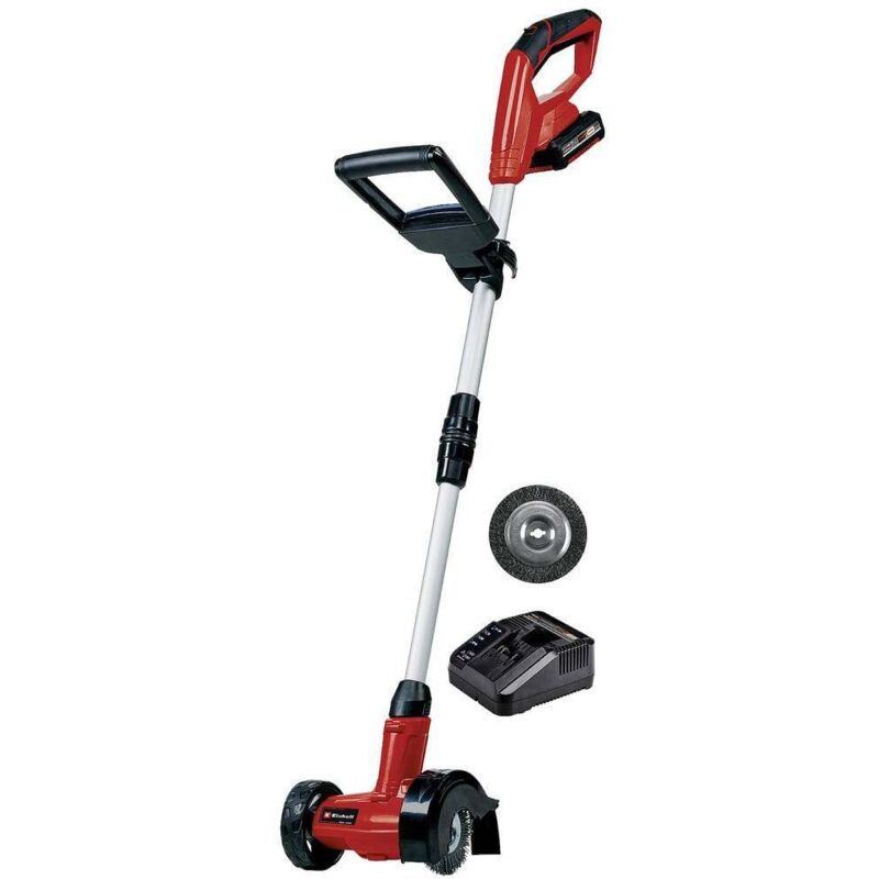 foto del prodotto einhell gc cc 18 li kit 1x2,0ah 3424051 scopa, raschietto pulisci fughe 18 v