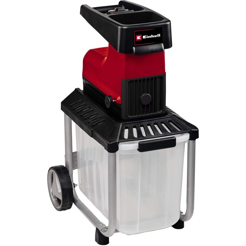 foto del prodotto einhell gc rs 60 cb frantoio silenzioso per piante 2800 w, cilindro da taglio, vassoio da 60 l, interruttore di sicurezza integrato 