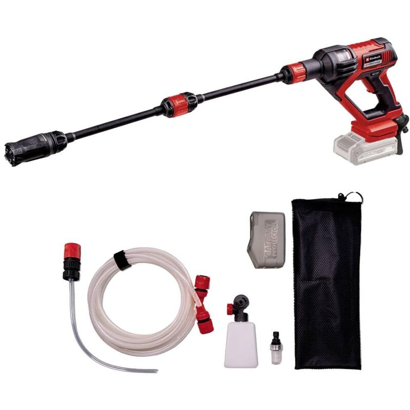 foto del prodotto einhell hypresso 18 24 1 power x change 18 v, 24 bar, pulizia mobile e irrigazione, 240 l h, accessori inclusi, senza batteria e