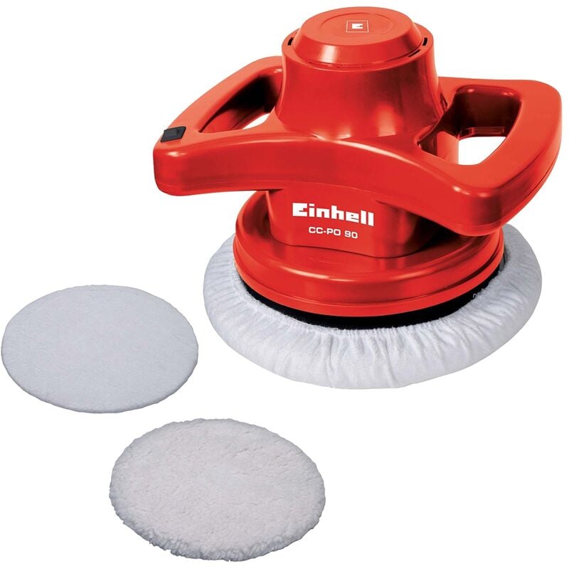 foto del prodotto einhell italia lucidatrice per auto cc po 90 con disco lucidante diametro 24 cm e 3.700 oscillazioni al minuto 2093173