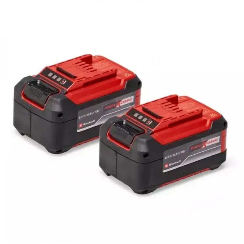 foto del prodotto einhell italia twinpack 2 batterie 5,2 ah 4511526