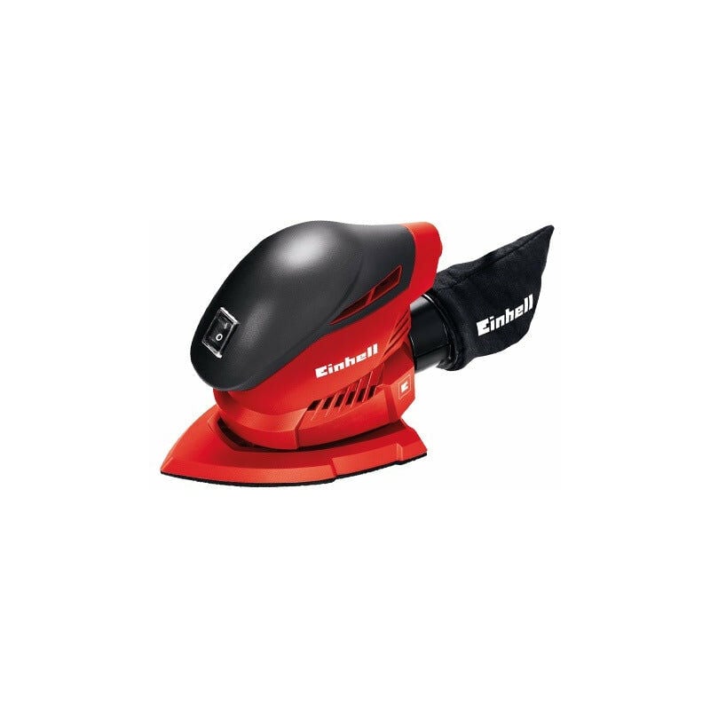 foto del prodotto einhell levigatrice orbitale 100w con sistema di estrazione polvere th os1016
