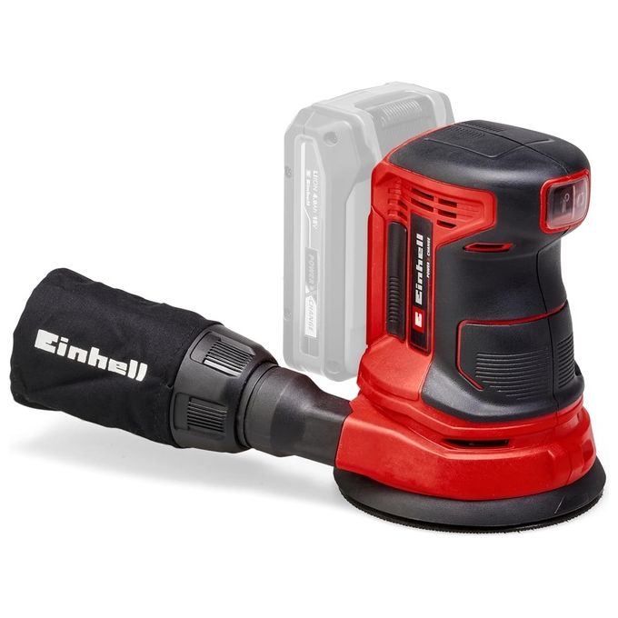 foto del prodotto einhell levigatrice roto orbitale a batteria te-rs 18 li batteria non inclusa