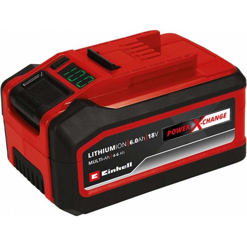 foto del prodotto einhell originale power x boostcharger 6a caricabatteria ultrarapido power x change tensione 220 240 v, 50 60 hz, corrente max. 6a, senza batteria 