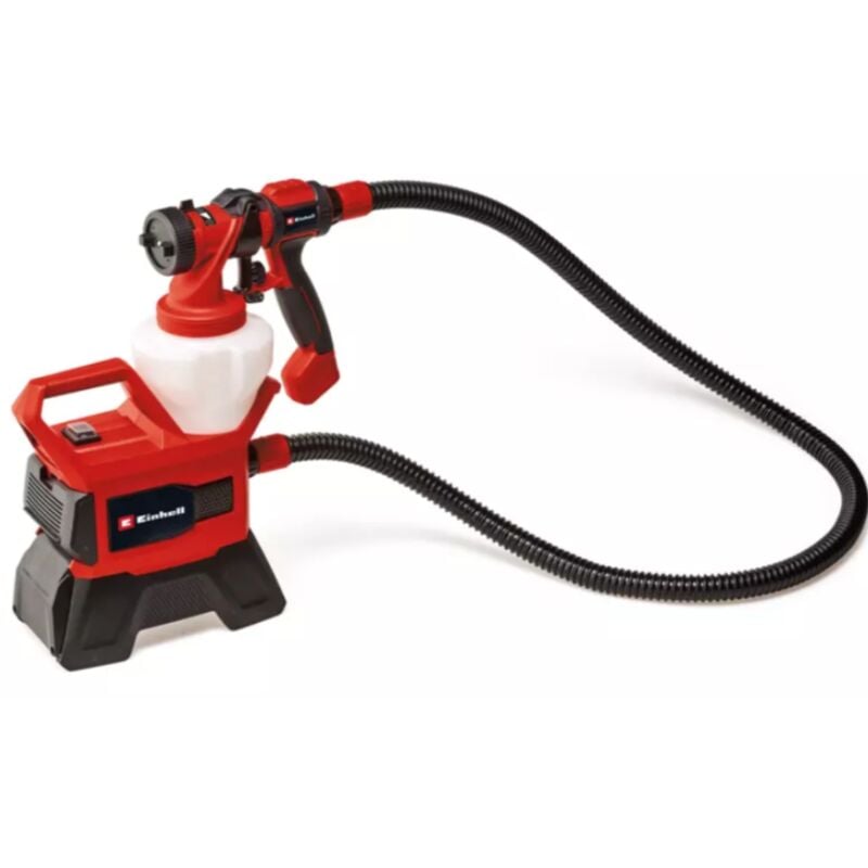 foto del prodotto einhell pistola a spruzzo per pittura a batteria te sy 18 90 li solo max 1200ml 4260040