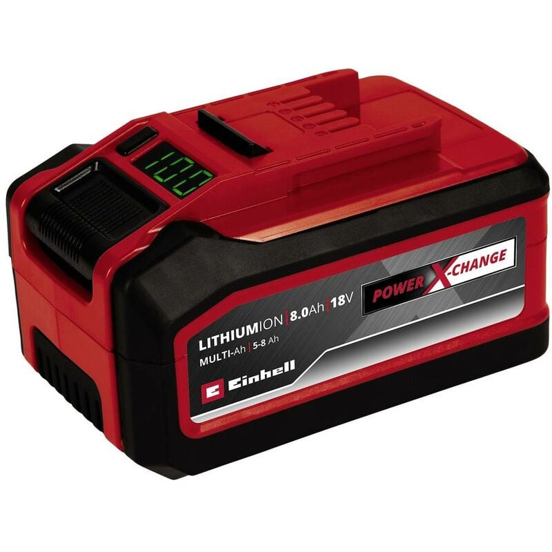 foto del prodotto einhell pxc plus 18v 5 8 ah multi ah power x change 4511600 batteria per elettroutensile 18 v 5 ah, 8 ah li ion