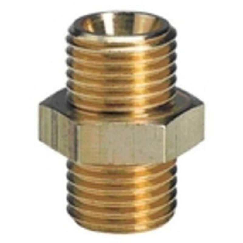 foto del prodotto einhell r3 8 ag 4139610 doppio nipplo per aria compressa 1 pz.