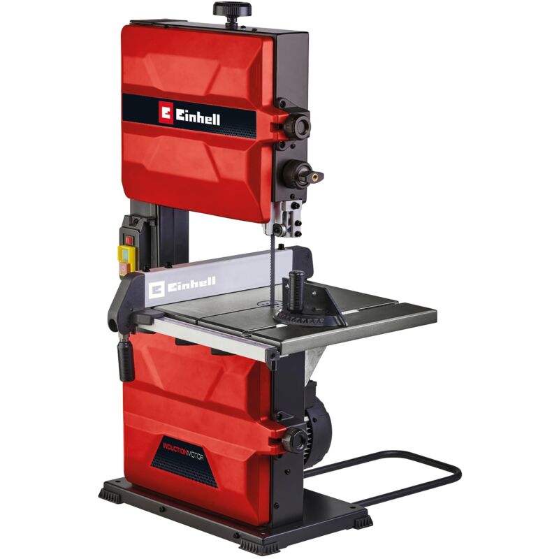 foto del prodotto einhell sega a nastro tc sb 245 l 400 w, velocit max. 726 m min, larghezza di passaggio 245 mm, altezza di taglio max. 101 mm, tavolo