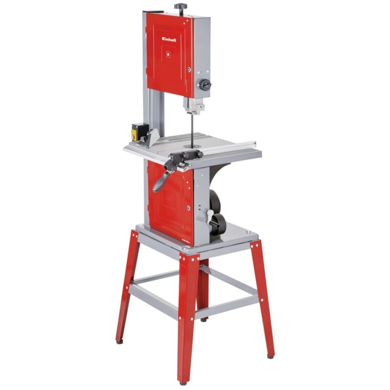 foto del prodotto einhell sega a nastro tc sb 305 u 750 w, 2 velocit , regolazione dell altezza senza attrezzi, base stabile e sicura, interruttore di sicurezza 