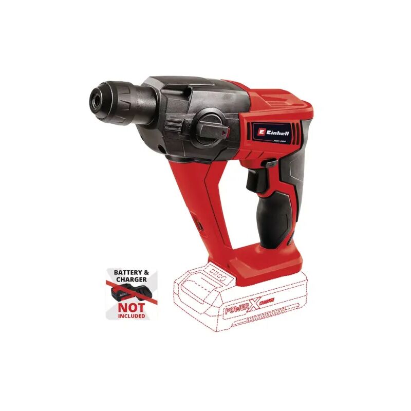 foto del prodotto einhell tassellatore a batteria te hd 18 li solo 18v 1.2j sds plus 1.39 kg