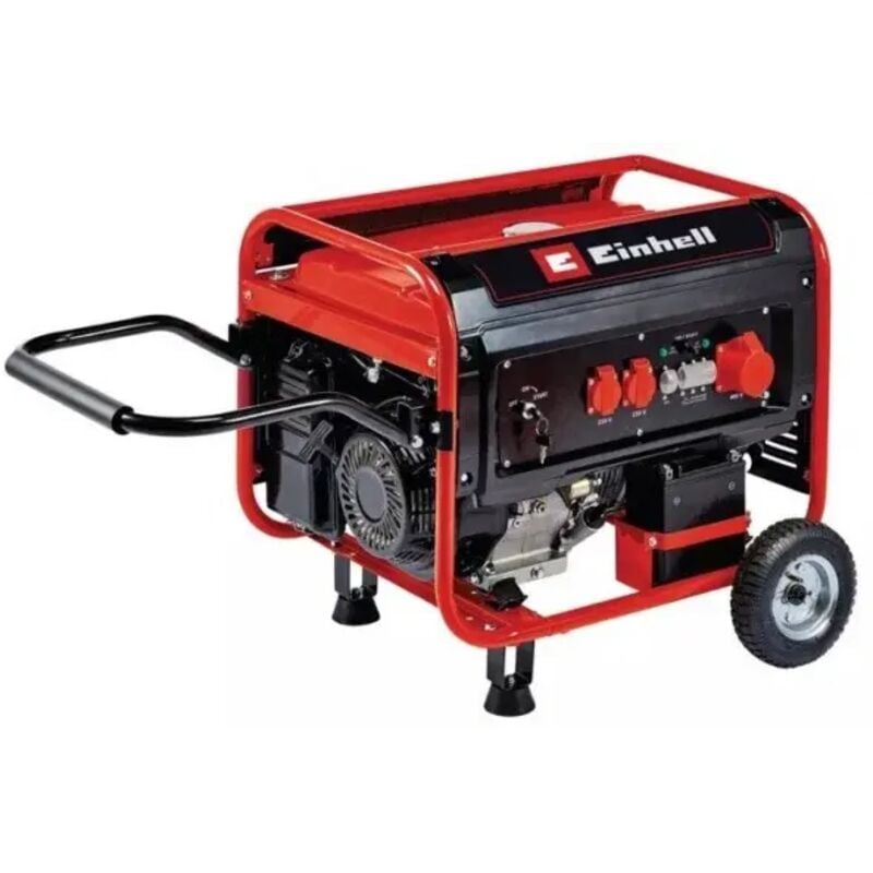 foto del prodotto einhell tc pg 65 e5 generatore di corrente trifase a benzina 4,8 kw