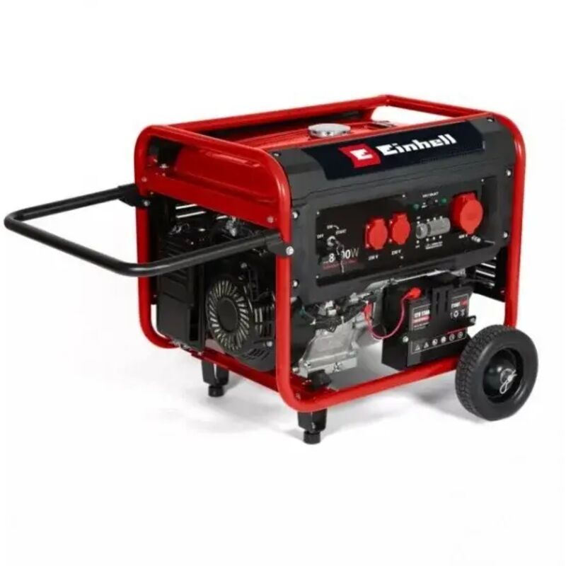 foto del prodotto einhell tc pg 8000 generatore di corrente trifase a benzina 8,0 kw