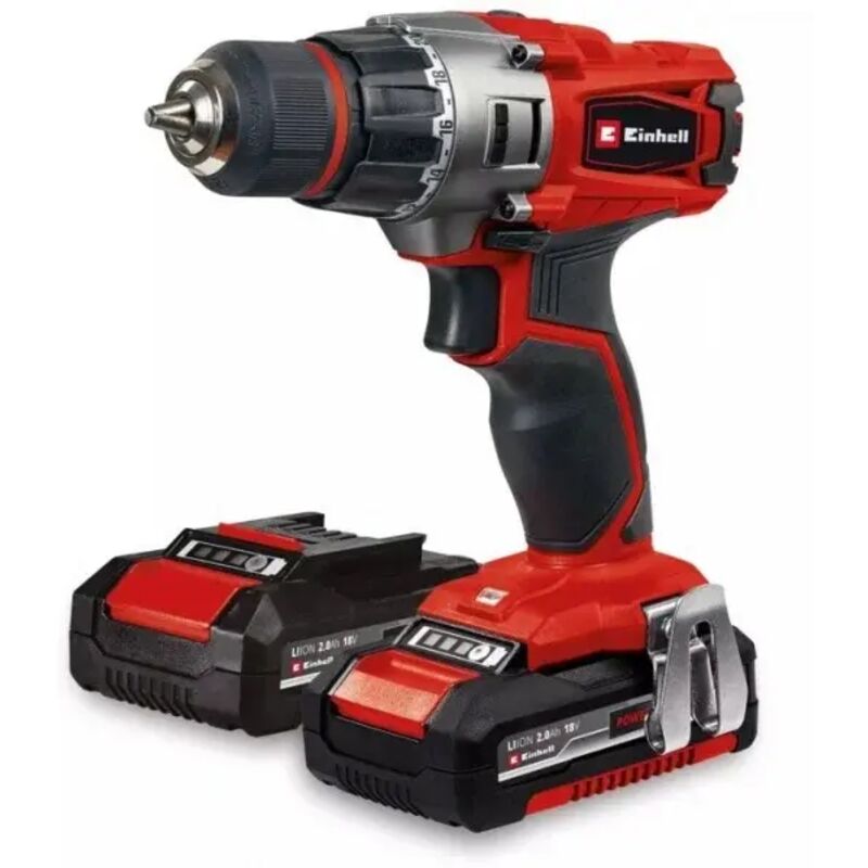 foto del prodotto einhell te cd 18 2 li 2x2,0ah trapano avvitatore pxc a batteria 18 v