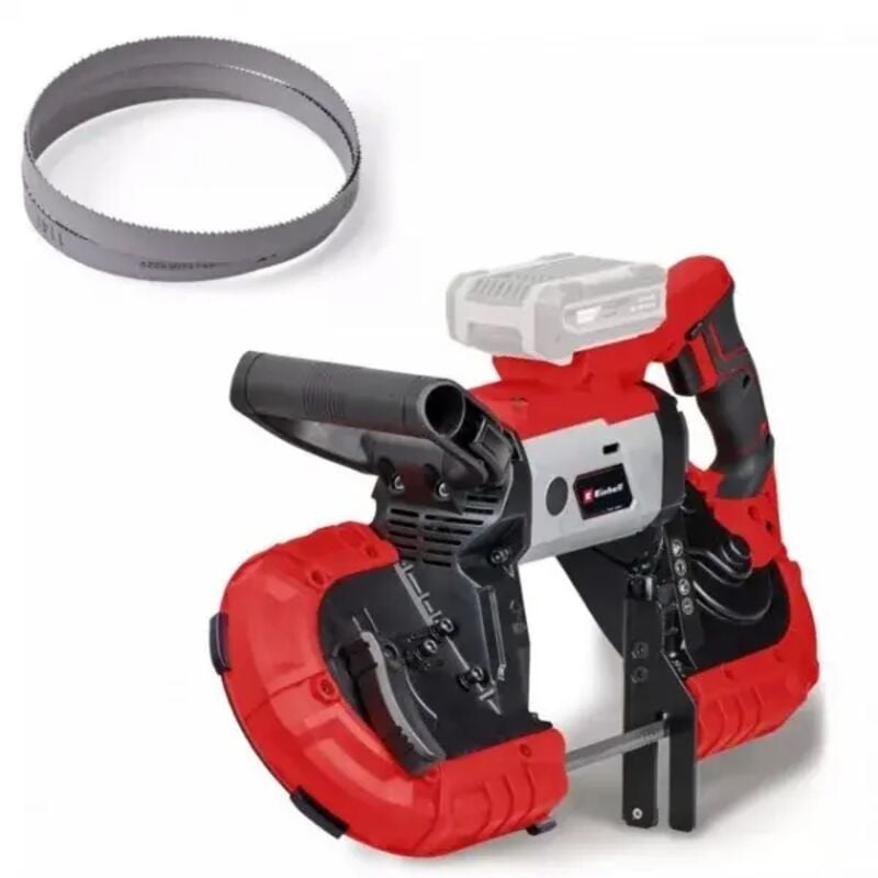 foto del prodotto einhell te mb 18 127 li solo sega a nastro per metallo pxc 18 v senza batteria